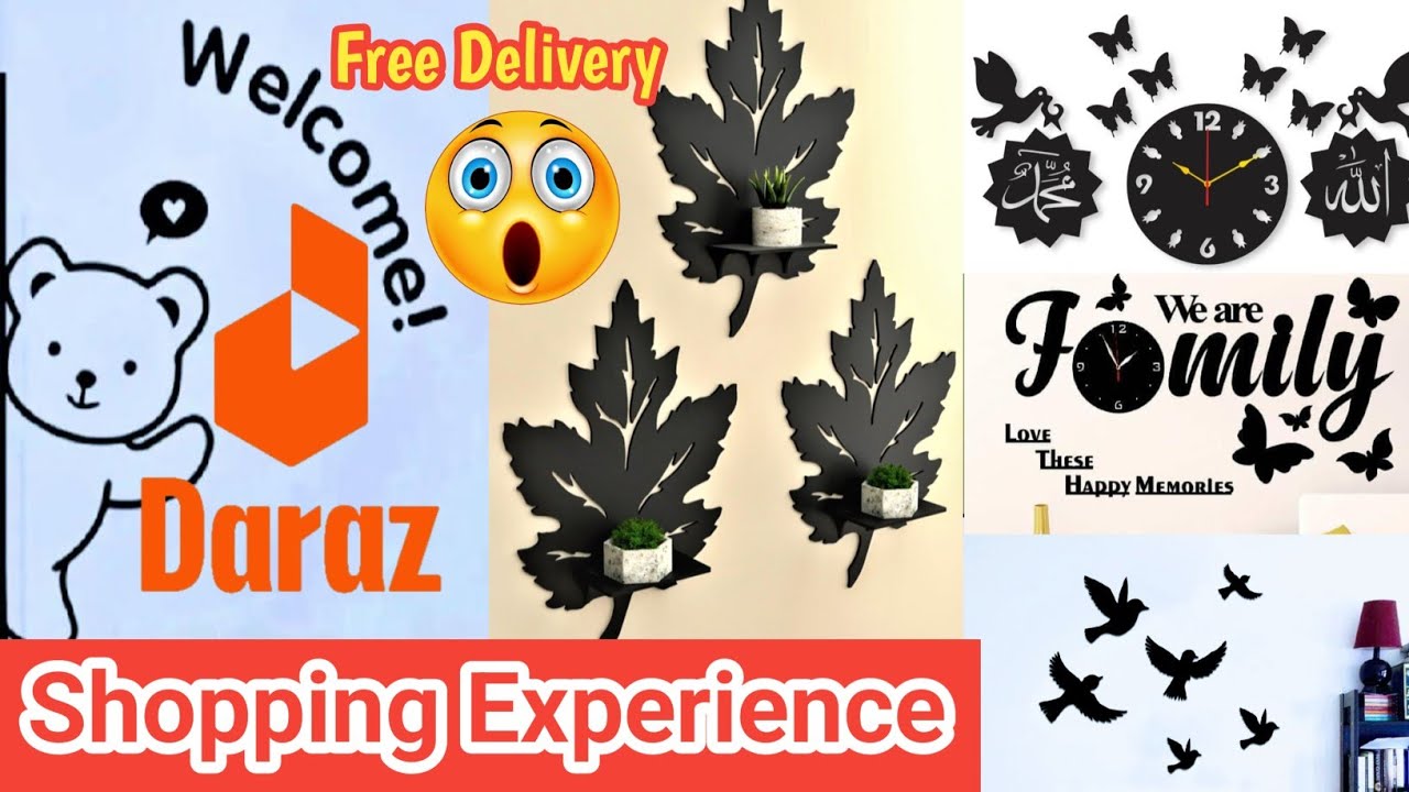 Daraz Shopping Experience | Daraz Decoration For Wall | Daraz shopping Review