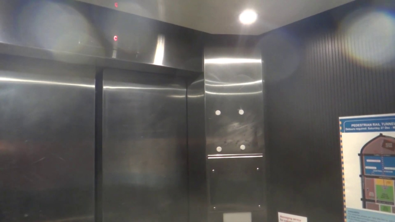 Central Railway Station, Brisbane (Queensland Rail), QLD Australia - EPL Kone Hydraulic Elevator