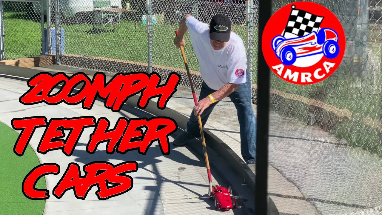TETHER CARS!!! | 2022 AMRCA Open Wheel Nationals Whittier Narrows Tether Race Car Track