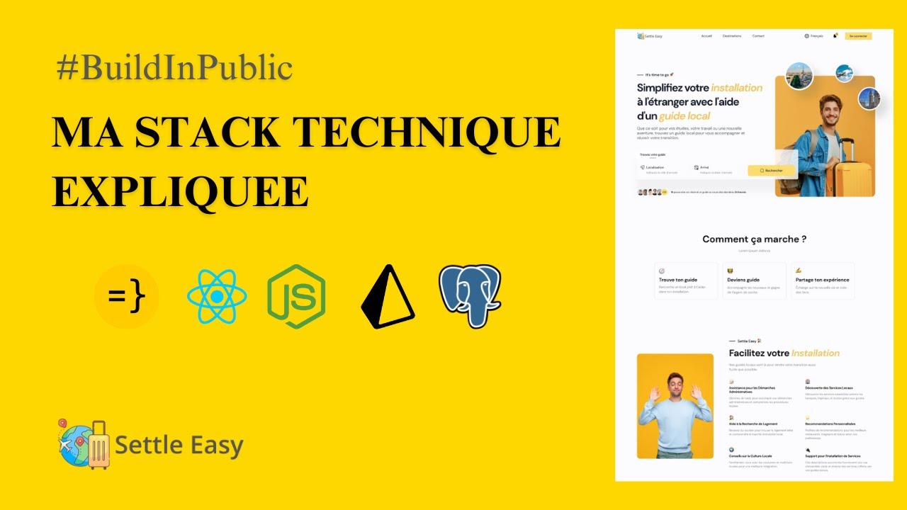 #buildinpublic ep3: Découverte de ma Stack Technique pour Settle Easy : Wasp, OpenSaaS, Shadcn et +