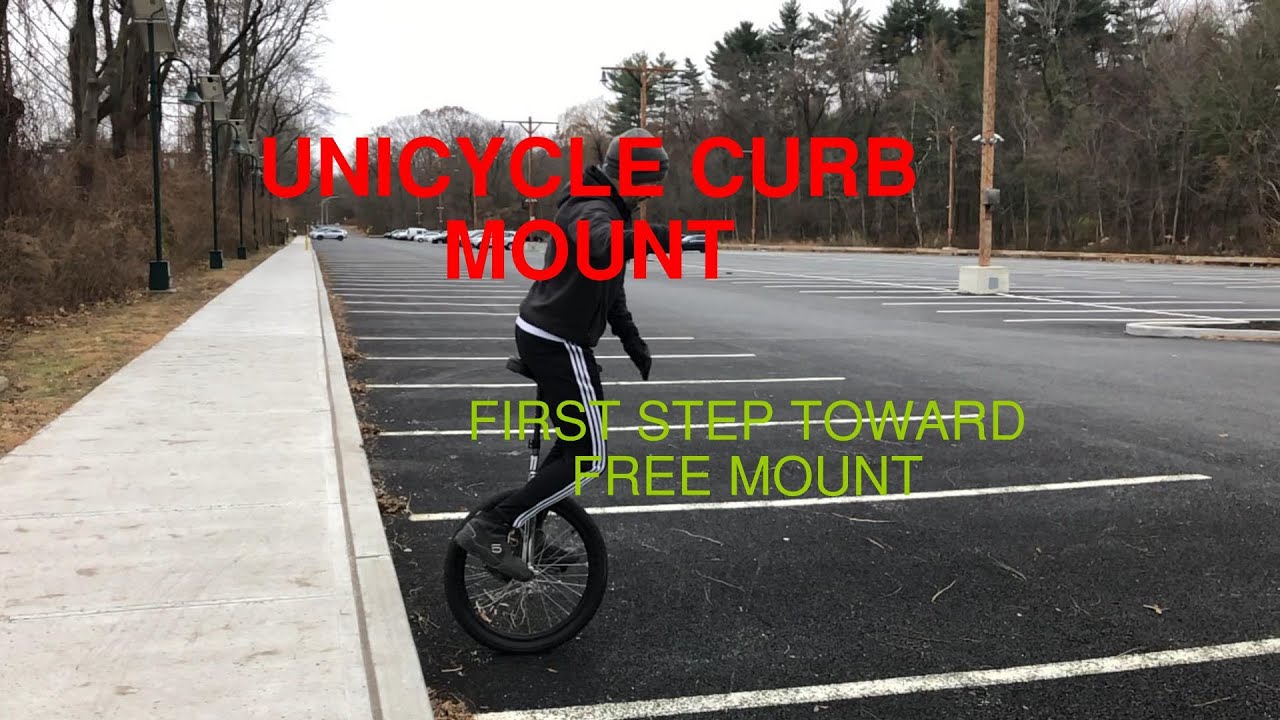 How to Curb Mount on a Unicycle