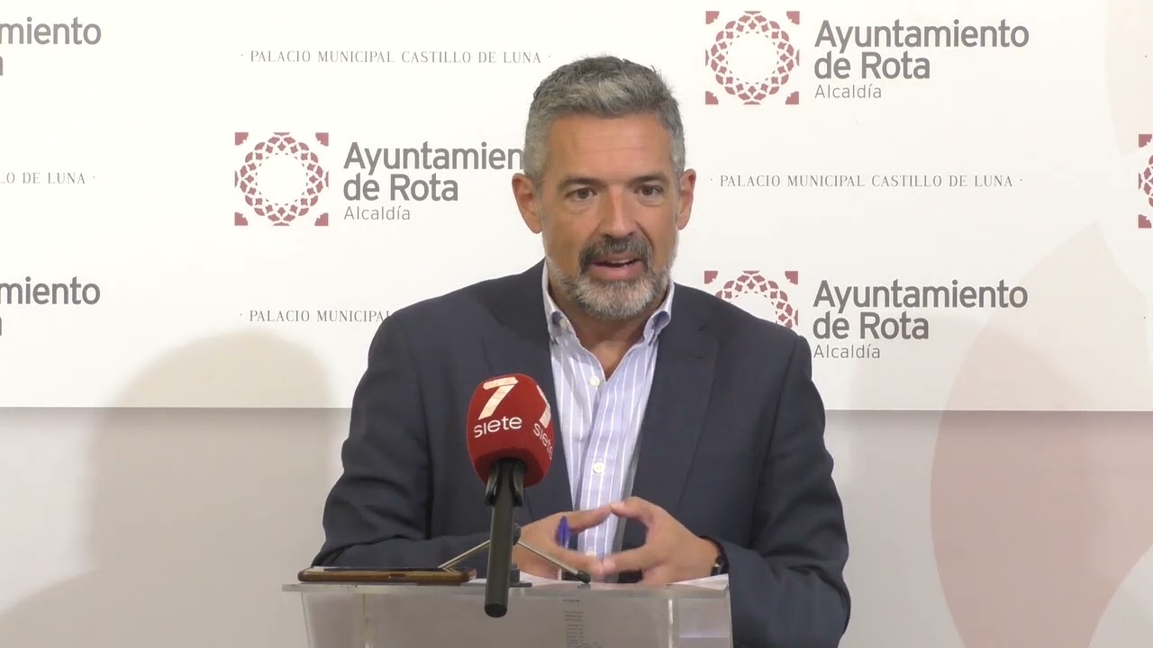 🟢#HACIENDA 👉El alcalde de Rota, José Javier Ruiz Arana, explica la actualización del Plan de Ajuste
