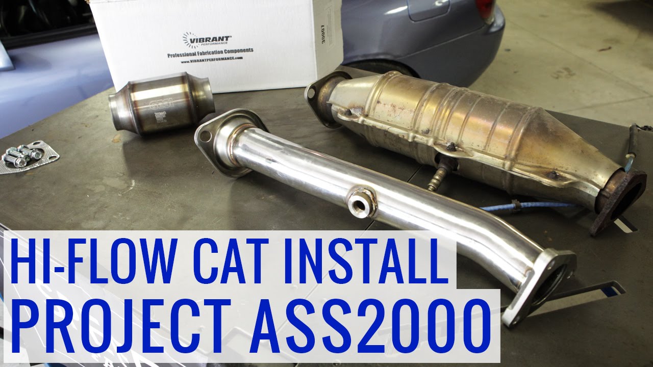 High-Flow Catalytic Converter Install - Project ASS2000 - EP14