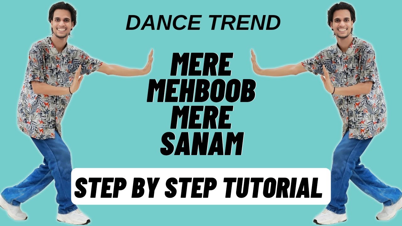 Mere Mehboob Mere Sanam Dance Tutorial | Bad Newz | Mere Mehboob Mere Sanam Dance Trend Tutorial