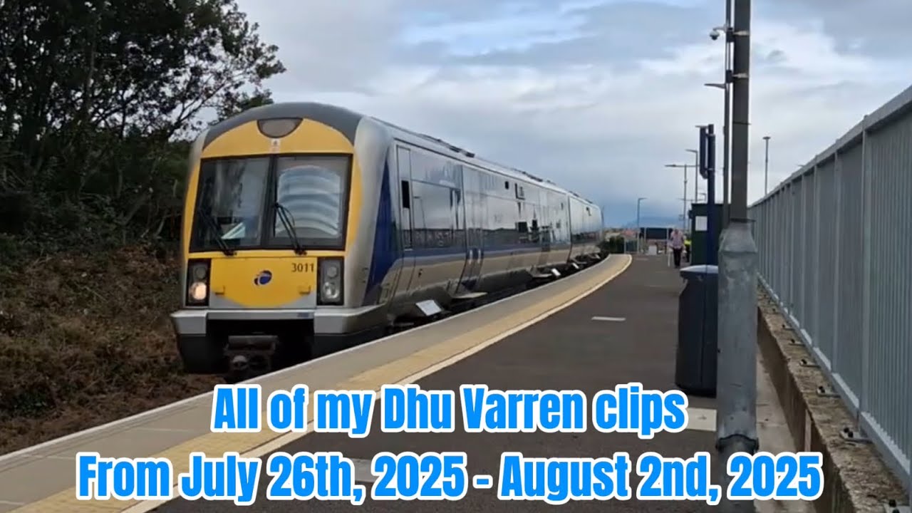 Trains at Dhu Varren (26/07/2025 - 02/08/2025)