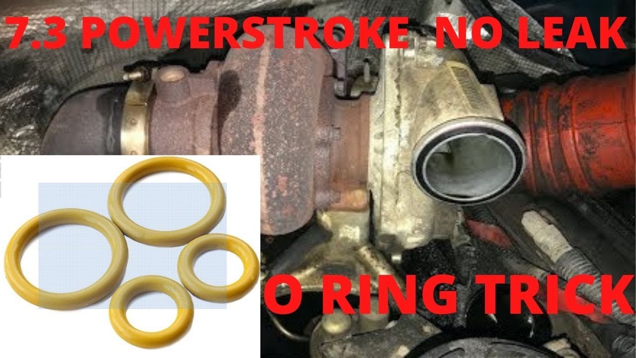 7.3 POWER STROKE O RING NO LEAK TRICK.....................