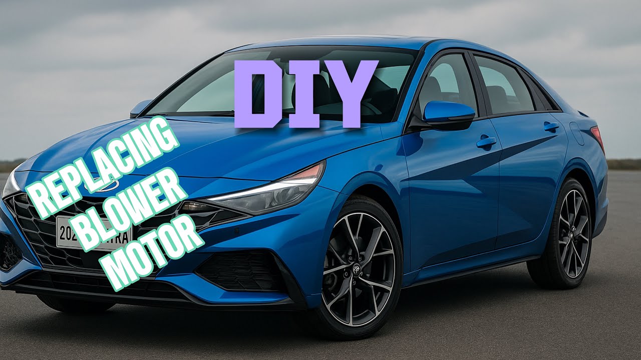 Replacing Blower Motor on 2021 Hyundai Elantra