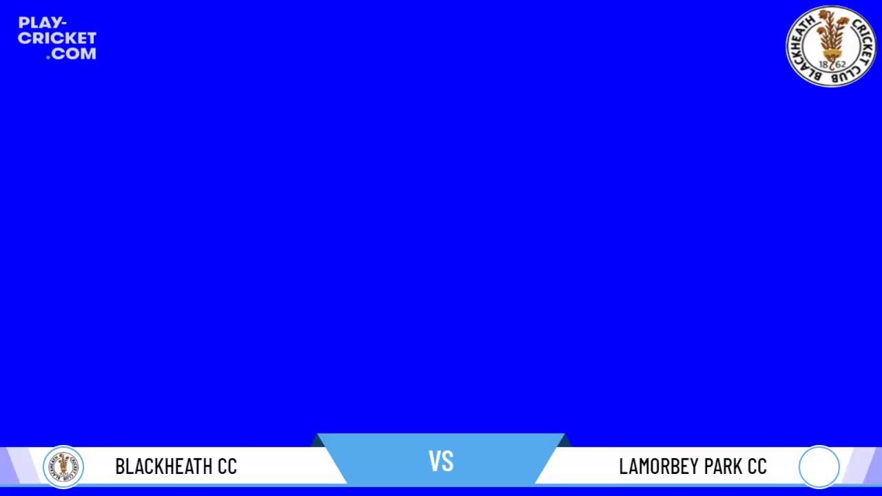 ECB Friendly - Blackheath CC Sunday 1st XI v Lamorbey Park CC