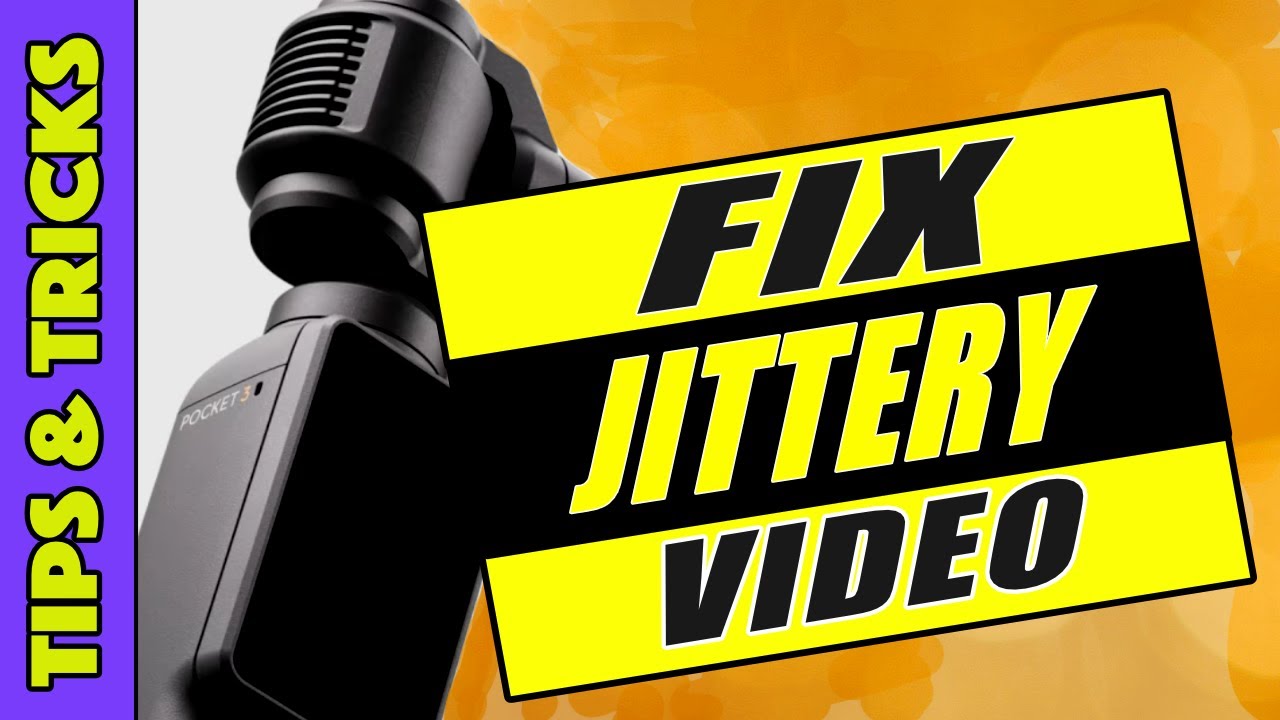 How to Fix the JUDDER  or CHOPPY video on Gimbal Panning Shots