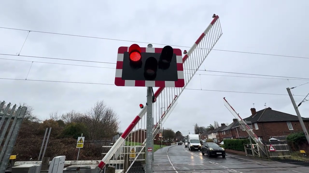 Another slightly damaged barrier￼ Noose lane level crossing 15/12/2025 closure 1 to closure 3￼