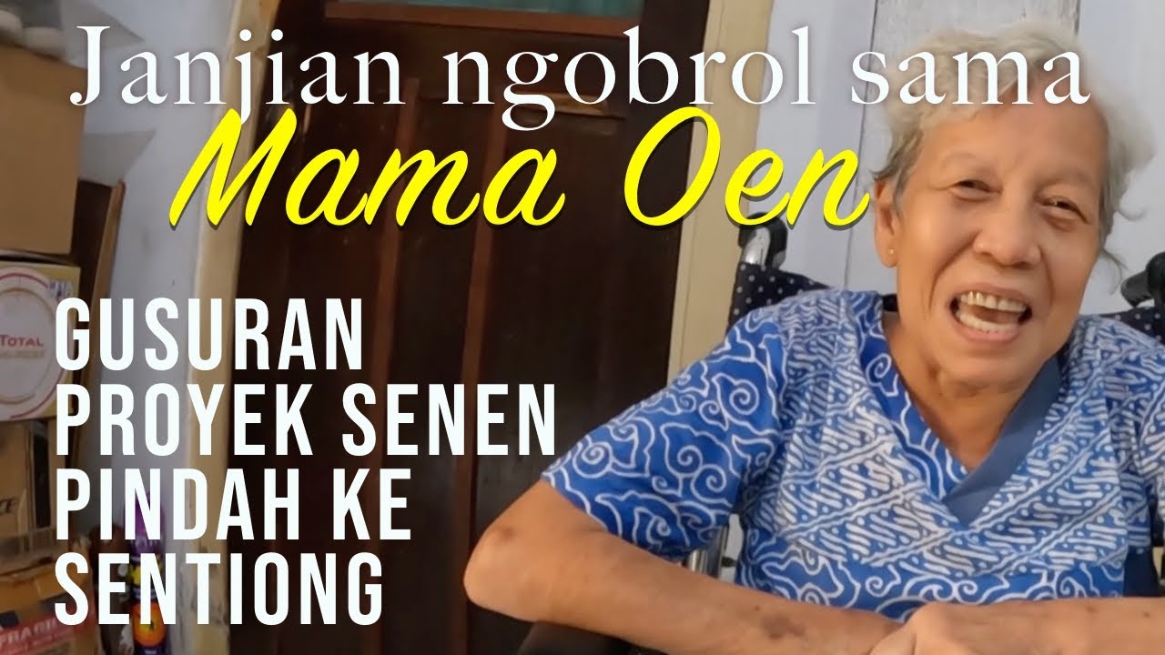 GUSURAN PROYEK SENEN PINDAH KE SENTIONG