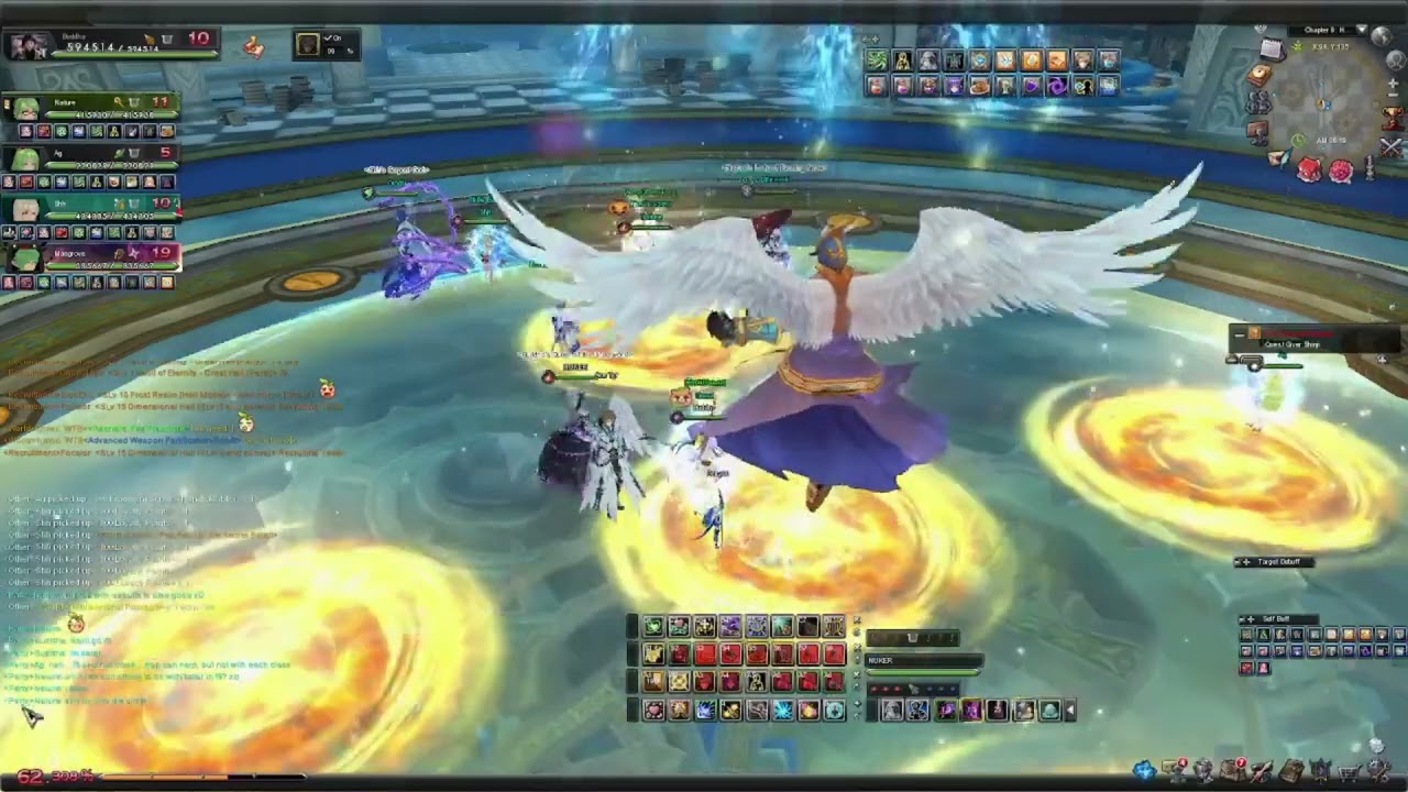 Aura kingdom Katar s10 FIRE ELEMENT(CRITDAMAGE BUILD+TRIPPLE STRIKE)
