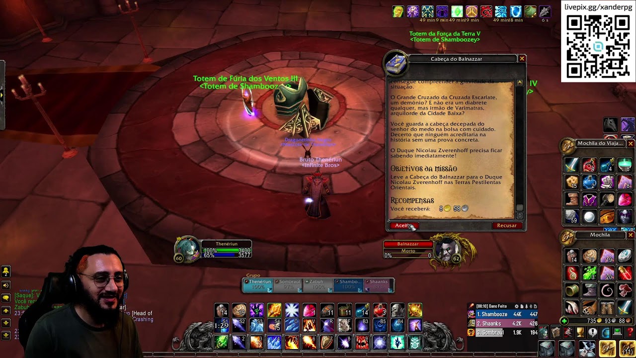 WowClassic Dia 64 | Mage DG  | Shaman Leveling | Nightslayer Anniversary | Guild