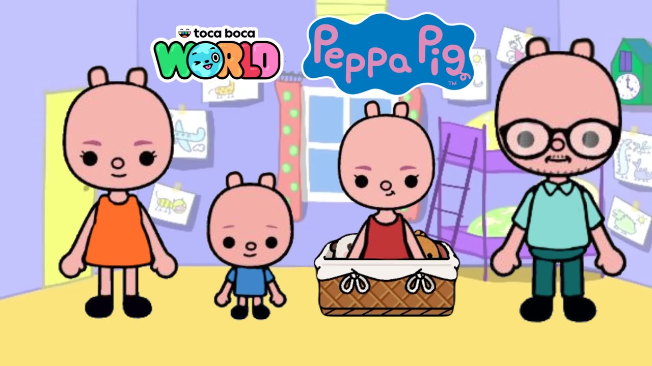 🐷 PEPPA PIG IN TOCA BOCA | 🙈 Hide and Seek | Toca Boca World ❤️