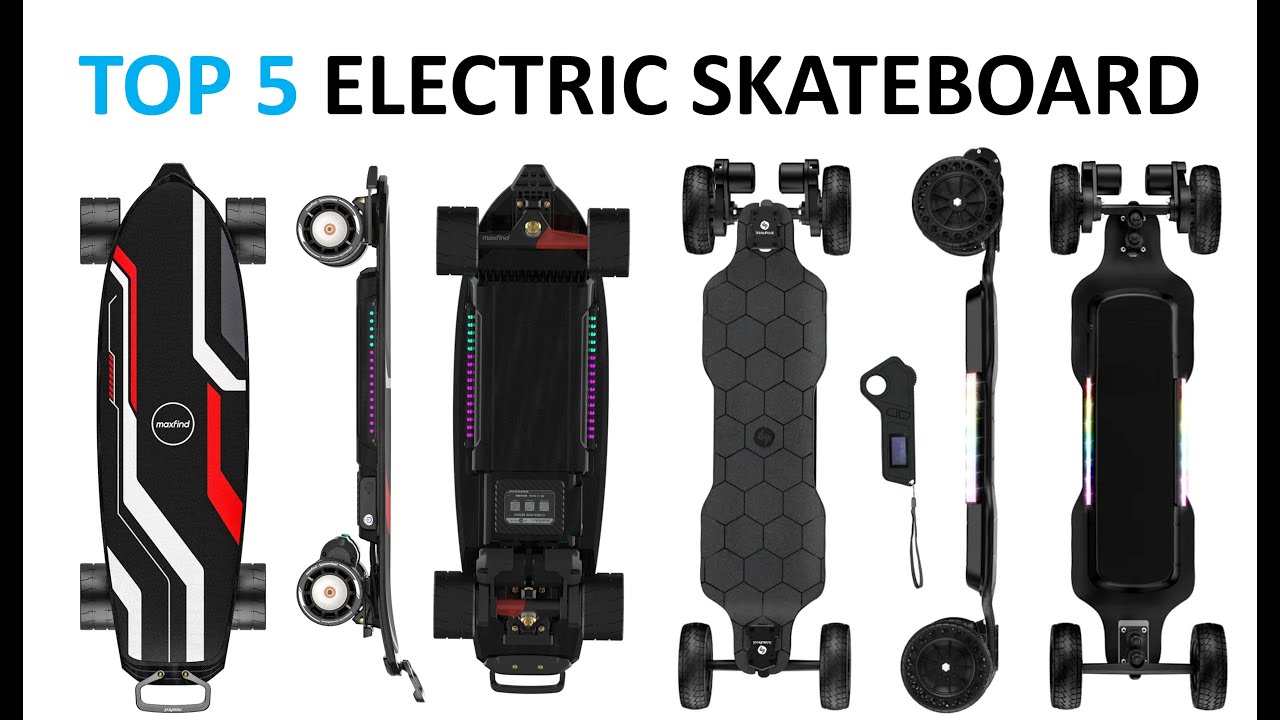 TOP 5 Electric Skateboard 2026 - Best Electric Skateboards 2026