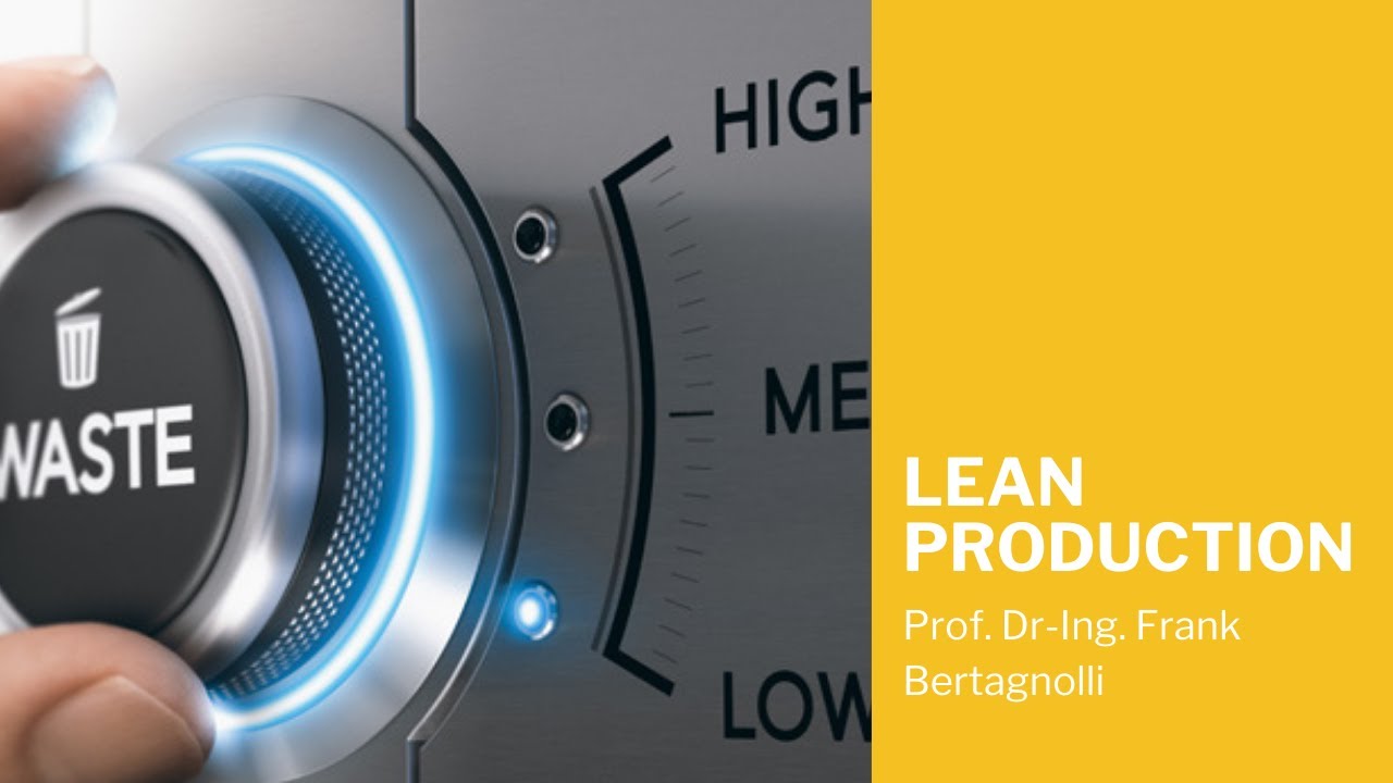 Lean Production ⚙🗑 Weiterbildungsmodul/ Further education module | #AHP