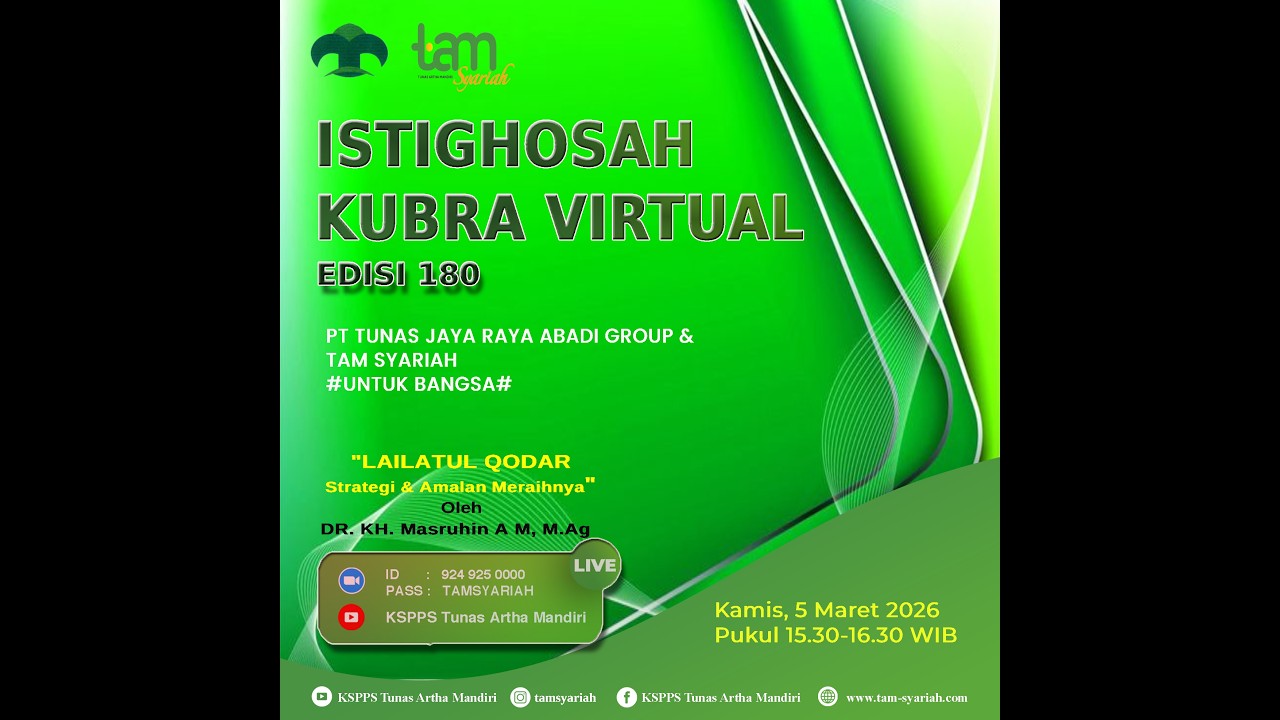 LAILATUL QODAR Strategi & Amalan Meraihnya Oleh DR. KH. Masruhin Abdul Majid, M.Ag (PP Al-Madani)