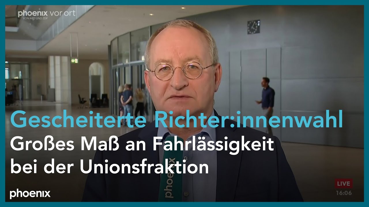 Erhard Scherfer zur gescheiterten Richter:innenwahl am 11.07.25