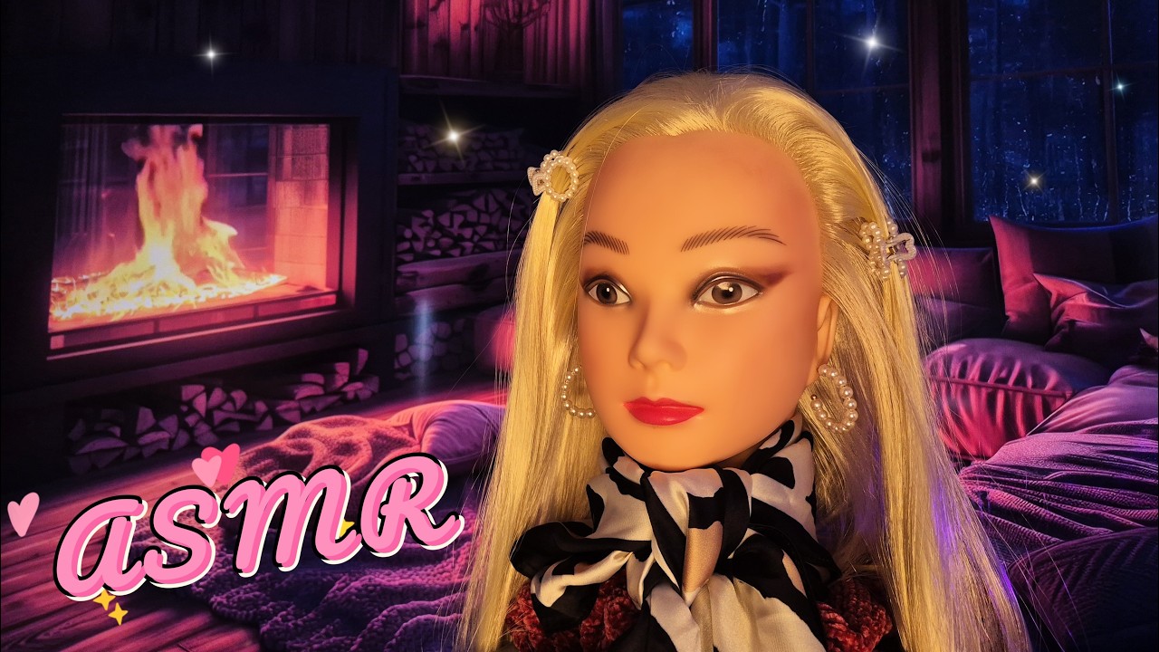 ASMR Hair Massage & Brushing ♡ АСМР Массаж И Расчесывание Волос 👱‍♀️🌸🪮