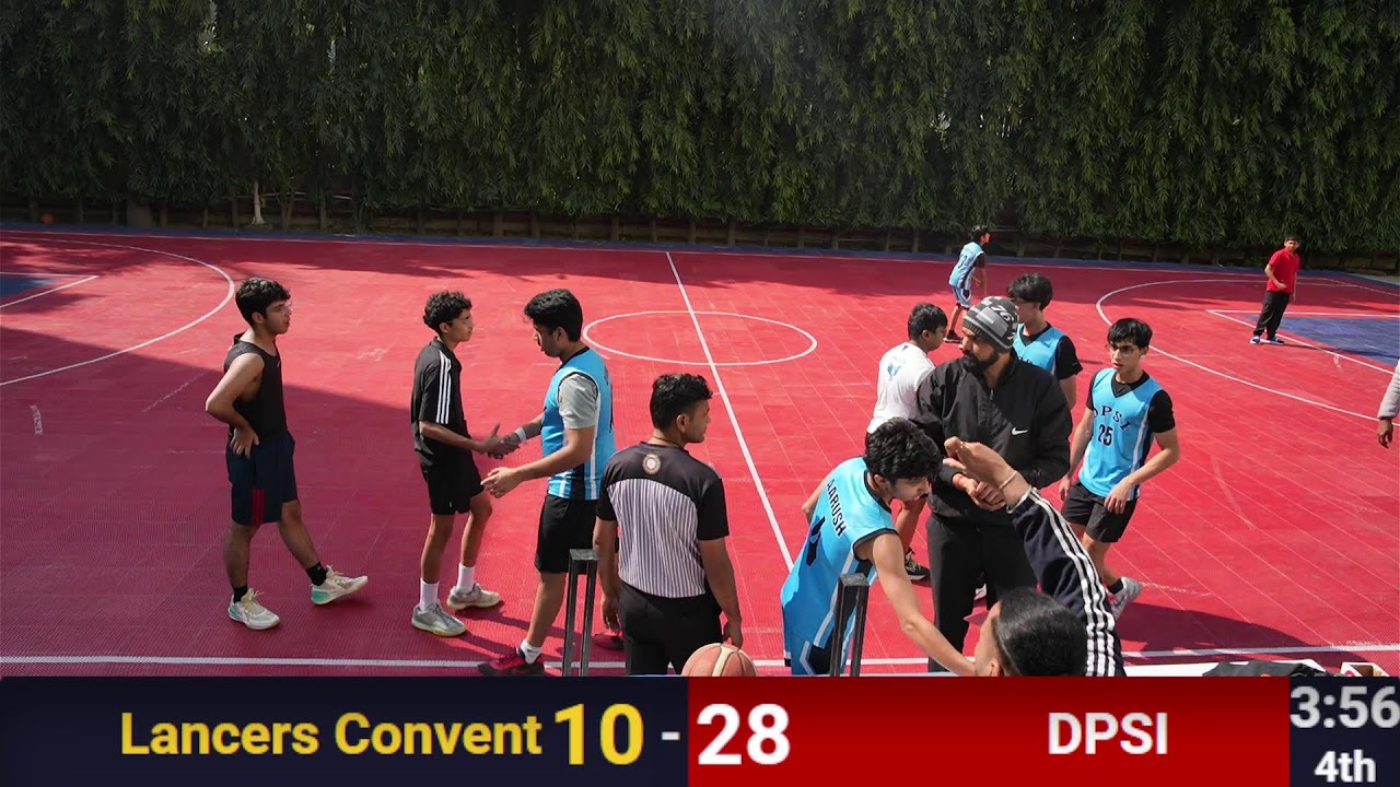 DAY-4- LIS CUP- BASKETBALL - DPSI Vs Lancer's Convent
