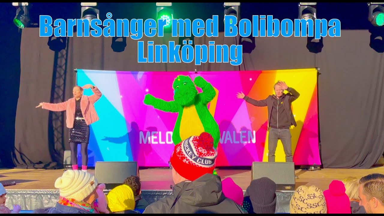 Barnsånger med Bolibompa på Melodifestivalen 2023