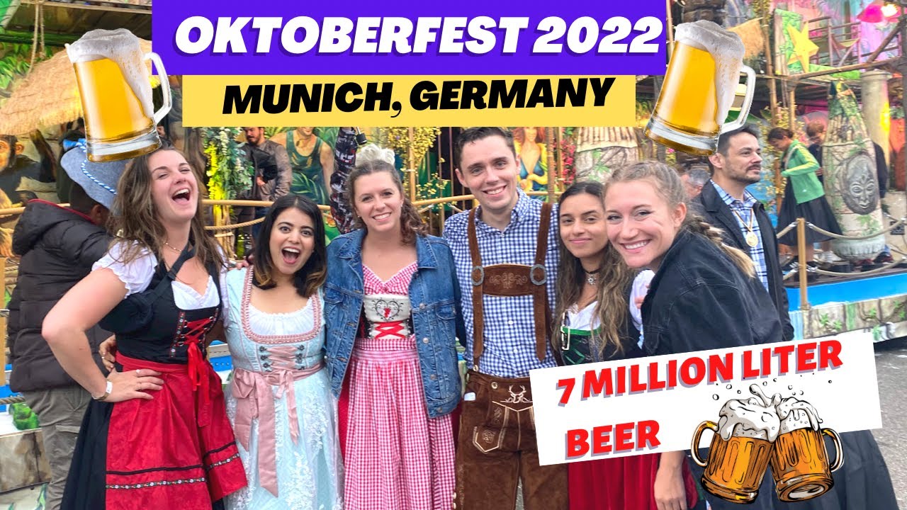 Oktoberfest 2022 in Munich Germany I Beerfest in Germany I Indian in Germany