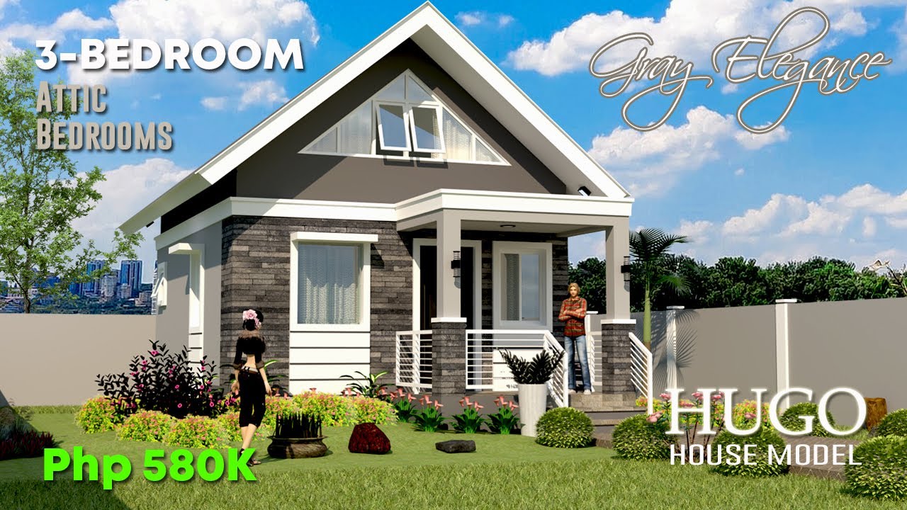 3 BEDROOM HOUSE WITH ATTIC | Hugo House Model