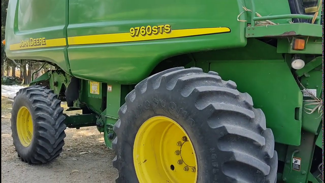 Calibrando cosechadora John Deere 9760 sts para maíz de alta producción