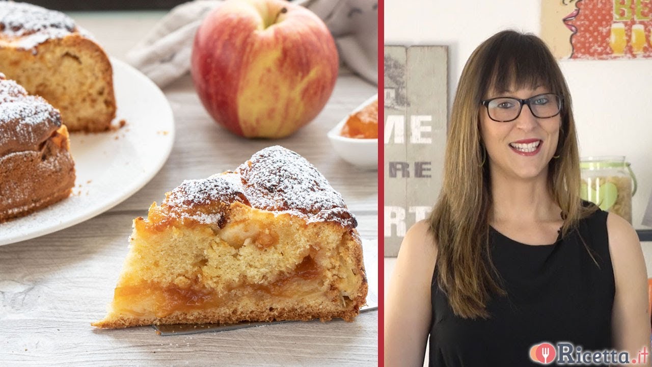 TORTA DI MELE E MARMELLATA (senza burro) di Laura - Ricetta.it