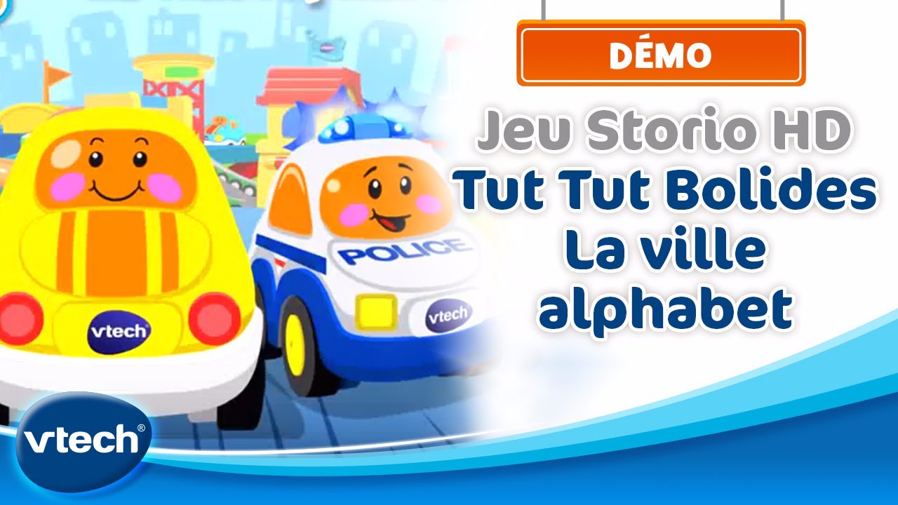 La ville alphabet (Tut Tut Bolides) : Démo Jeu Storio | VTech
