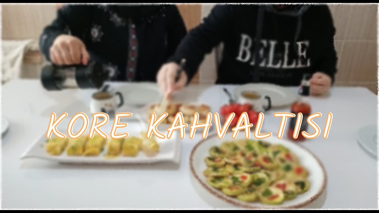 Kore Kahvaltısı Yaptık~ Tadına Bayılacaksınız Egg Rolls-Hobak Jeon- Gamjajeon 🥒🍳🥯/ Sessiz Vlog #4
