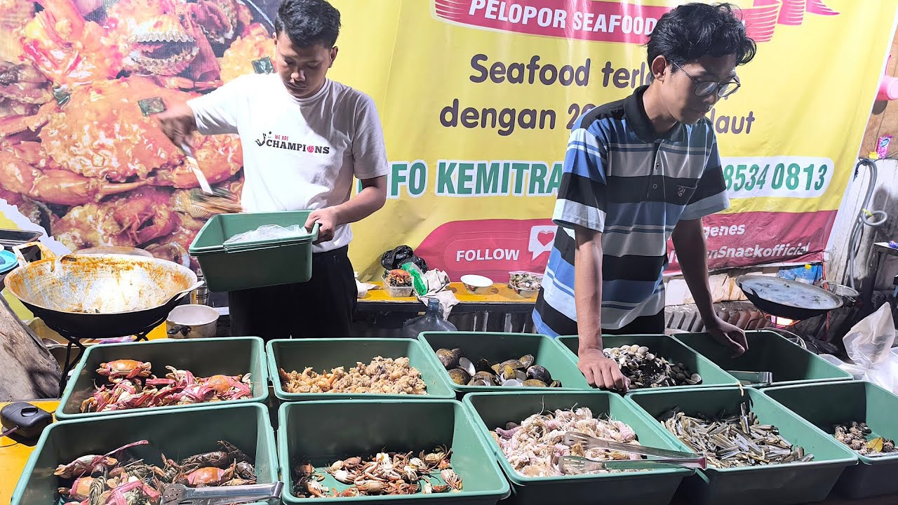 NYOBAIN ANEKA SEAFOOD, AMBIL SENDIRI SEPUASNYA