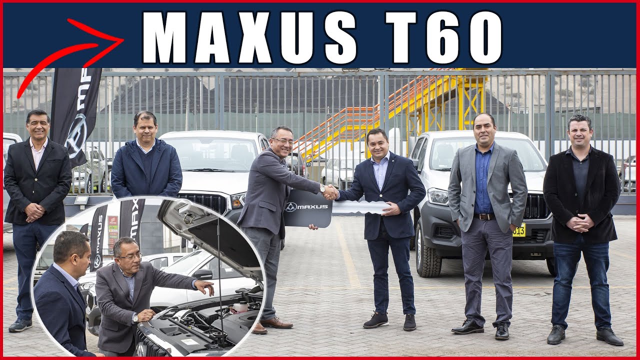 Andes Motor entrega flota de 7 pickups Maxus T60 a la empresa 'Servosa'