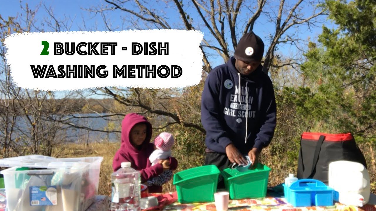 How to Wash Dishes while Camping