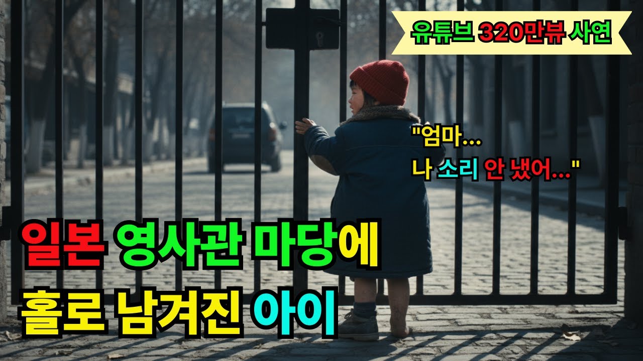 전 세계가 숨죽여 지켜본 48미터의 질주, 그날 일본 영사관 마당에 홀로 남겨진 아이