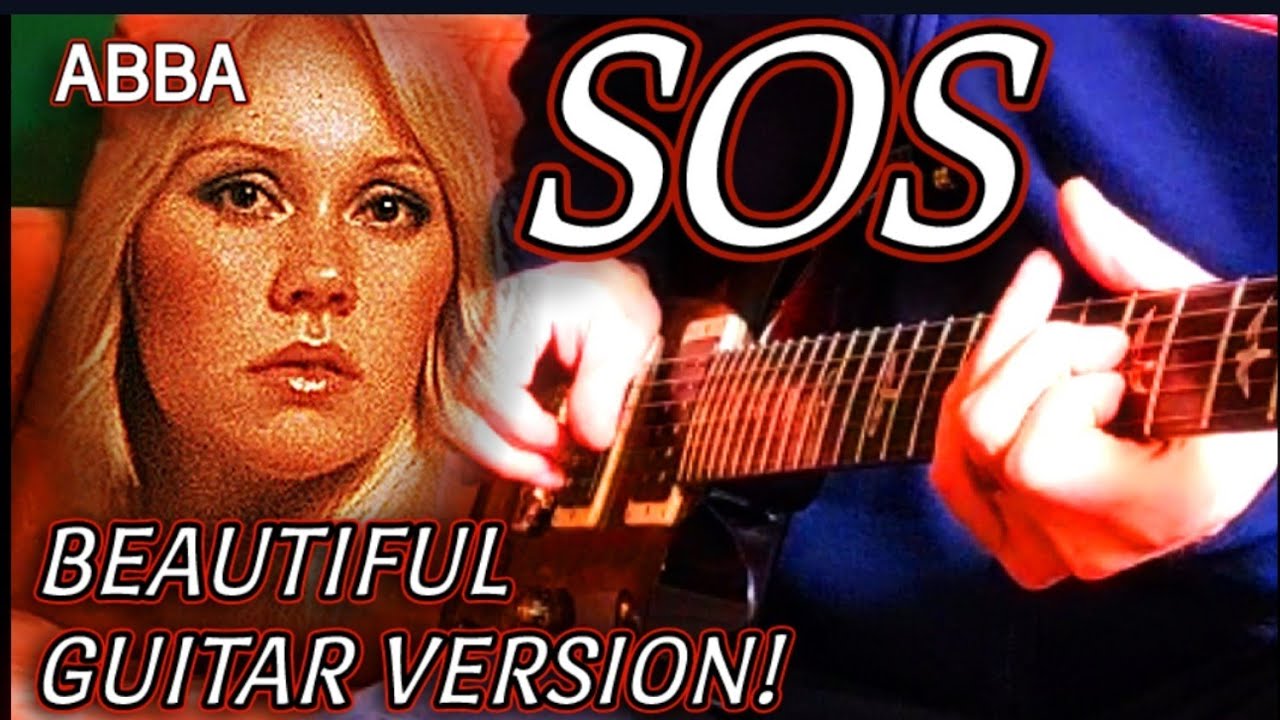 SOS By ABBA Guitar Cover and Lesson. TABS  FOR FIDDLY BIT!!  FOR GUITAR!!! #SOS #ABBA