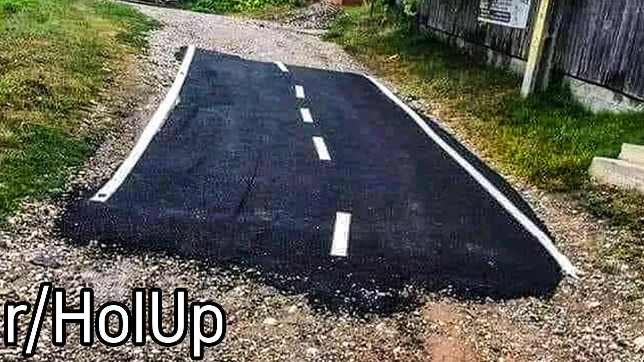 r/HolUp | Where did the road go??