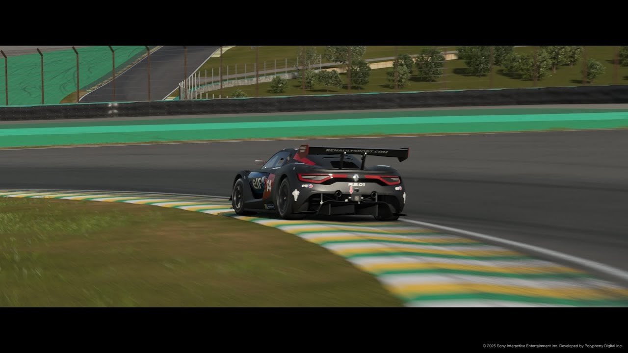 TESTE E V.R DO GT7: RENAULT R.S 01 GT3 V6 3.8 24V BITURBO