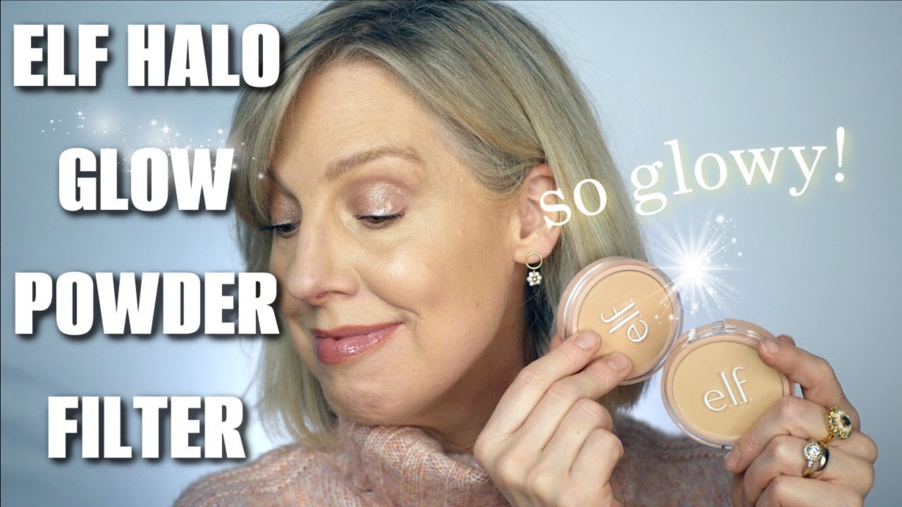 NEW!! **at the drugstore * ELF Halo Glow Powder Filter - mature skin test