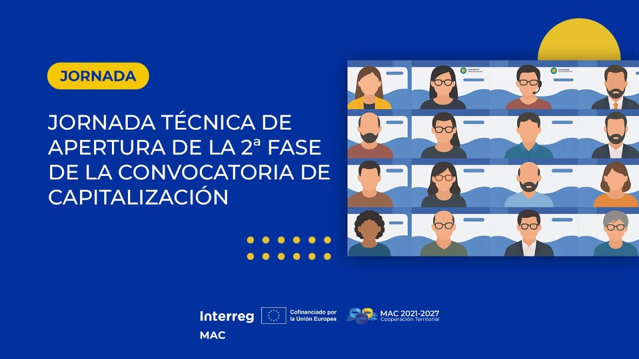 JORNADA TÉCNICA DE APERTURA DE LA 2ª FASE DE LA CONVOCATORIA DE CAPITALIZACIÓN