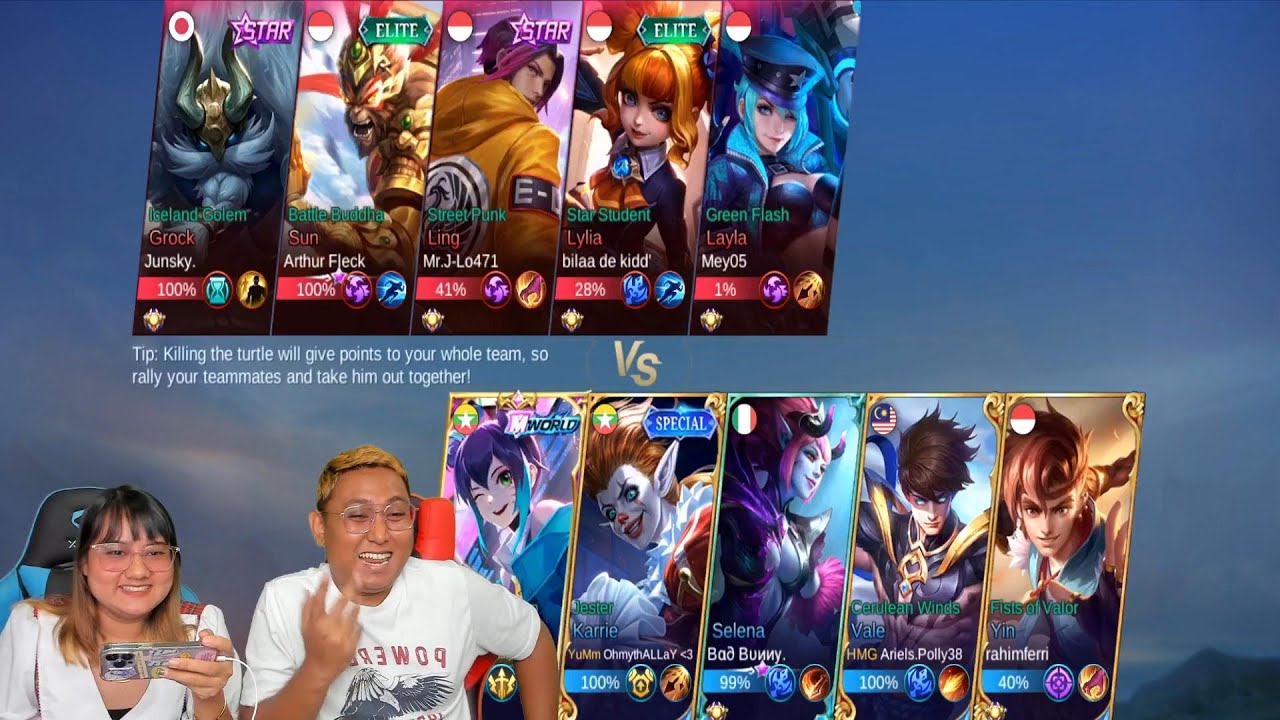 Wan Wan vs Karrie #MLBBMarksman