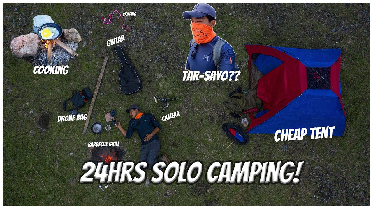 SOLO camping and cooking by the RIVER in Nepal!