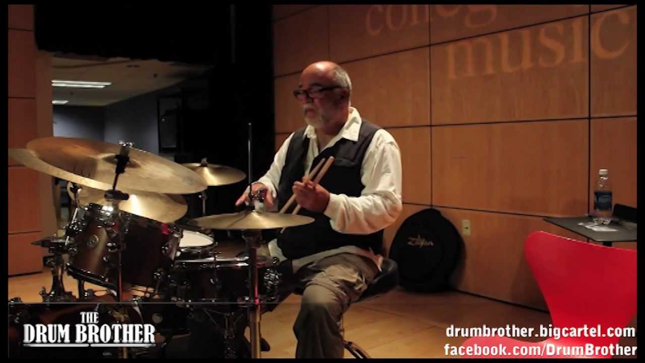 Peter Erskine - Drum Lesson ( weather report, diana krall, pat metheny ) Part 1  | The DrumHouse