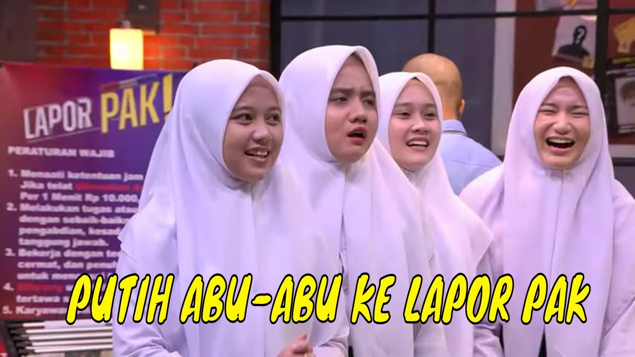 Hebohnya Putih Abu-Abu Main ke Kantor Lapor Pak! | MOMEN KOCAK LAPOR PAK! (08/02/22)