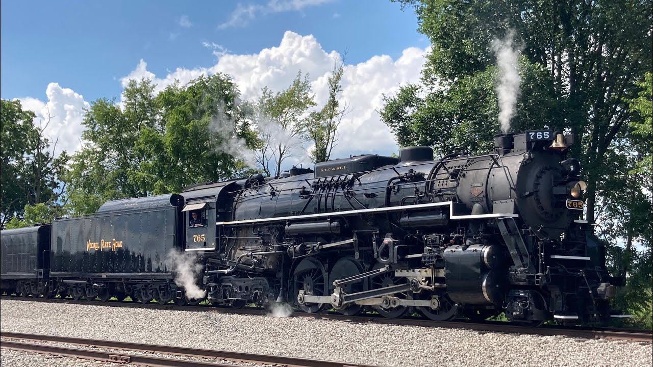Chasing NKP #765 for the Indiana Rail Experience Open House (7/30/23)