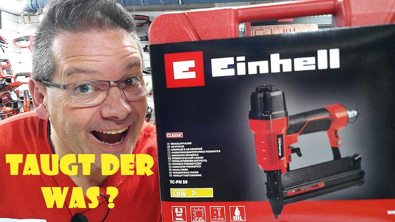 Einhell Tacker Nagler TC-PN 50  #einhellharry #einhell_ag