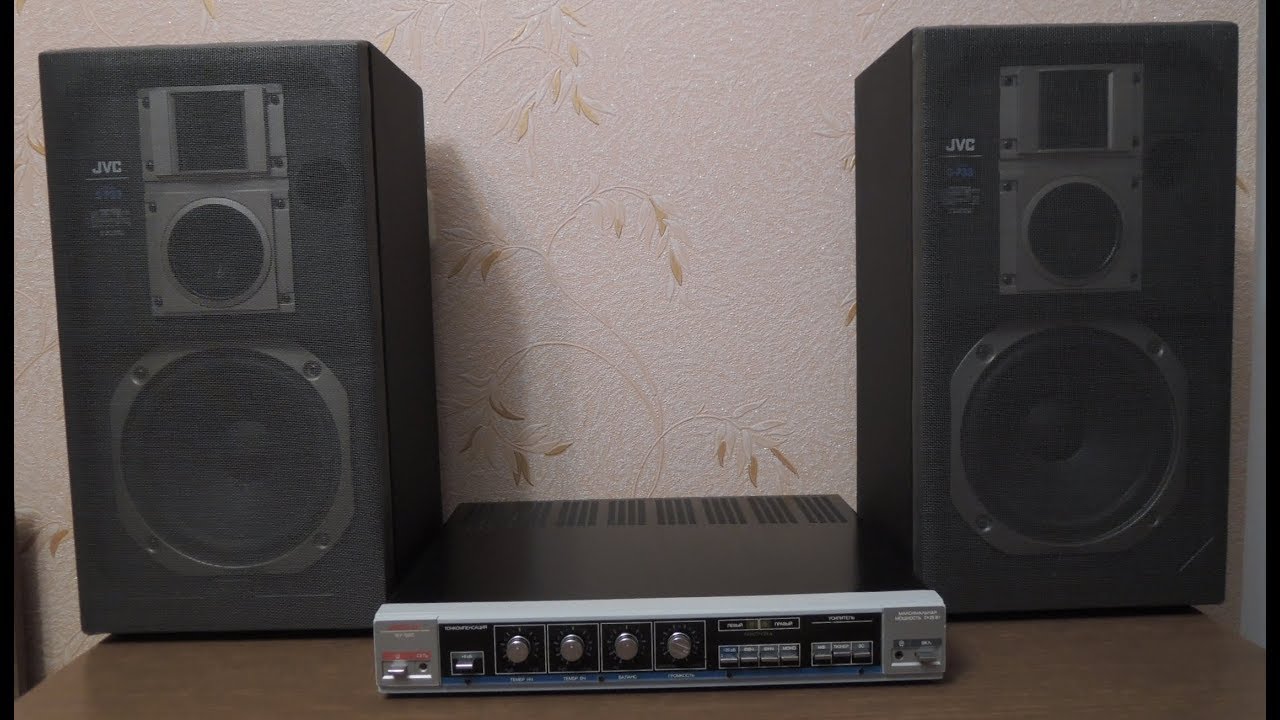 Японо-советский тандем в АС JVC S-P33 (Подарок на день рождения)