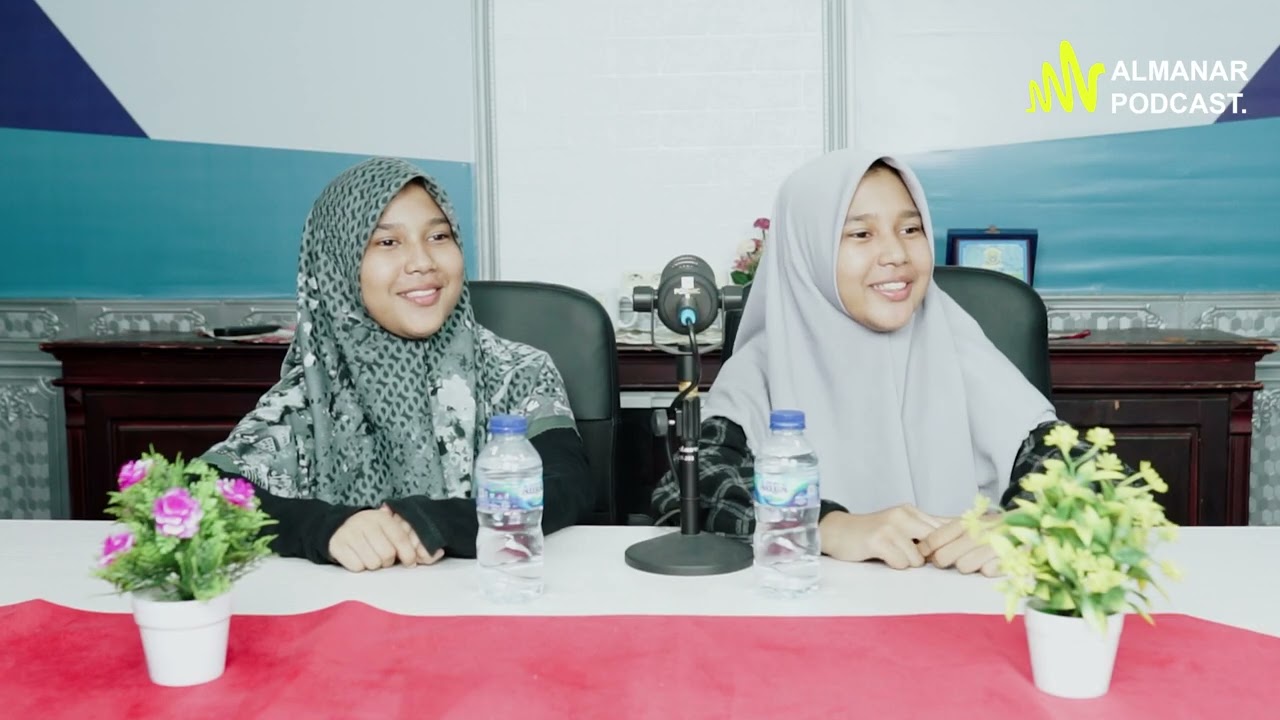 Podcast Dengan Santriwati Kembar, Navira & Navisa , Kenapa Memilih Pesantren ??? #AlManarPodcast