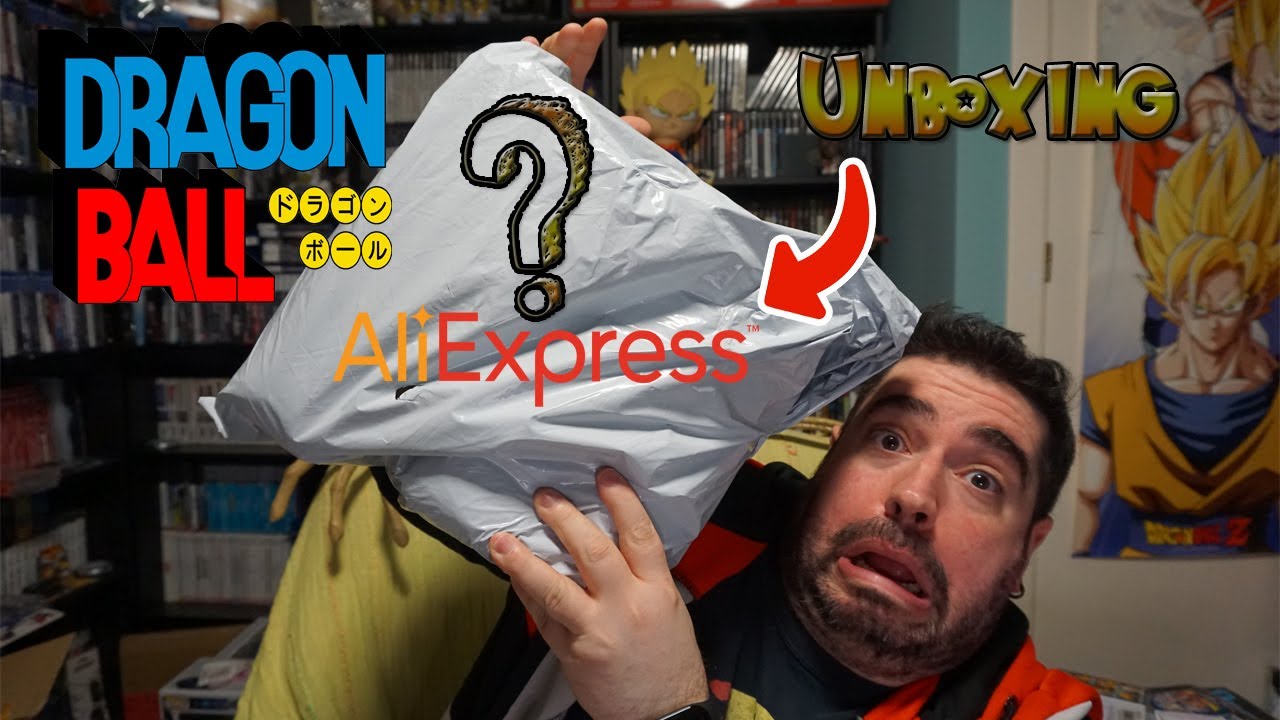 DRAGON BALL - 3 COMPRAZAS de DRAGON BALL 🔥🐉 | UNBOXING ALIEXPRESS