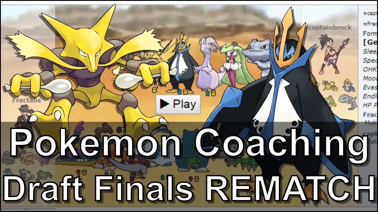 Pokemon USUM: Draft Tournament Coaching - Finals REMATCH